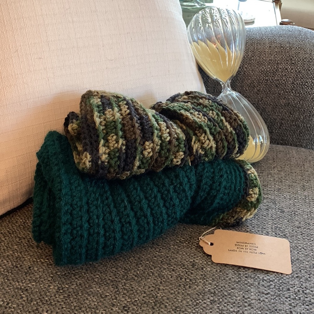 “Hide and Seek” pair of lovies made by hand in the USA